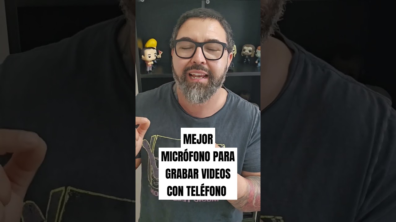 Mejor #microfono para grabar videos con teléfono