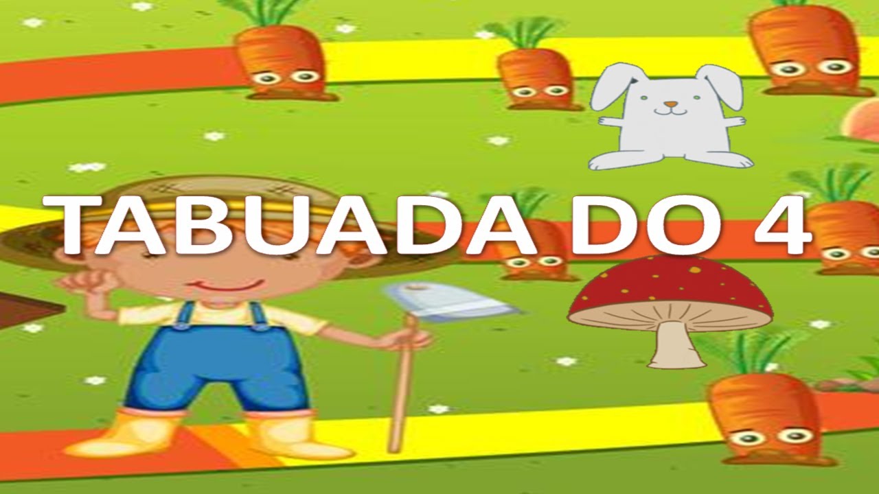 Aprenda a Tabuada do 4 em Menos de 2 Minutos