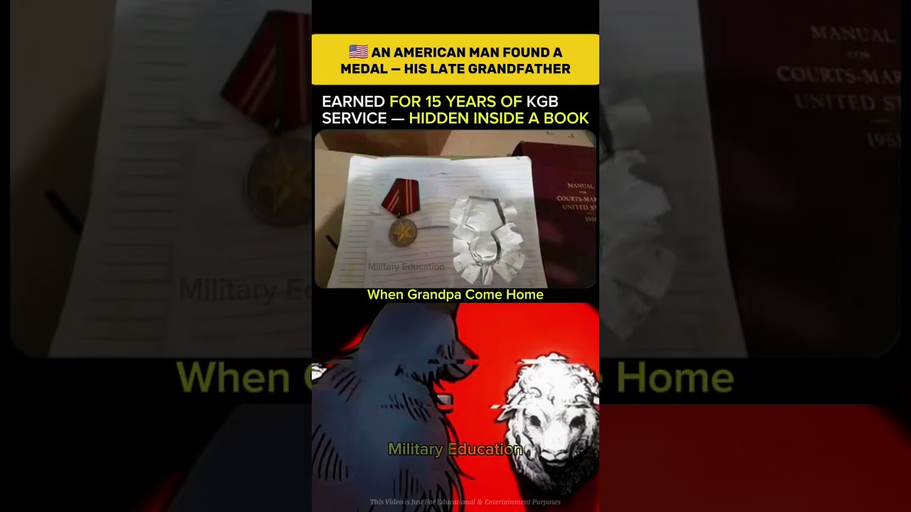 Grandpa’s Hidden Cold War Secret Revealed 🇺🇸 | Shocking Discovery Inside an Old Book