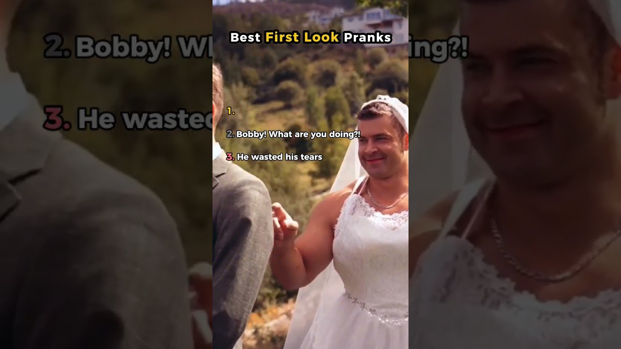 Top First Look Wedding Pranks to Make Your Day Unforgettable 🎉