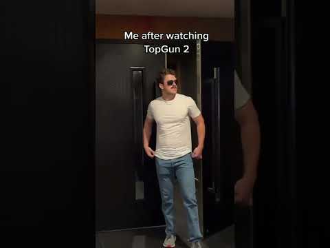 me after watching TopGun 2 -joechristianguy #shorts