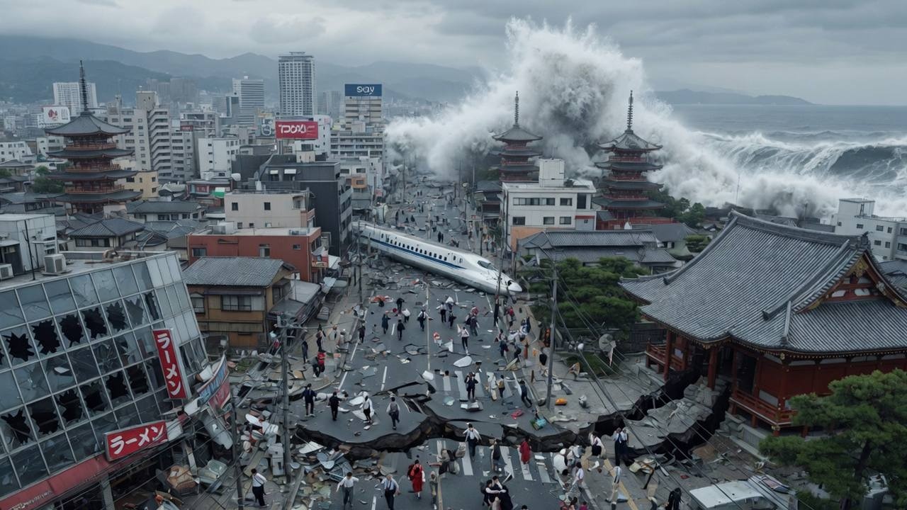 Japan Tsunami Waves After 7.5 Earthquake – What Really Happened!