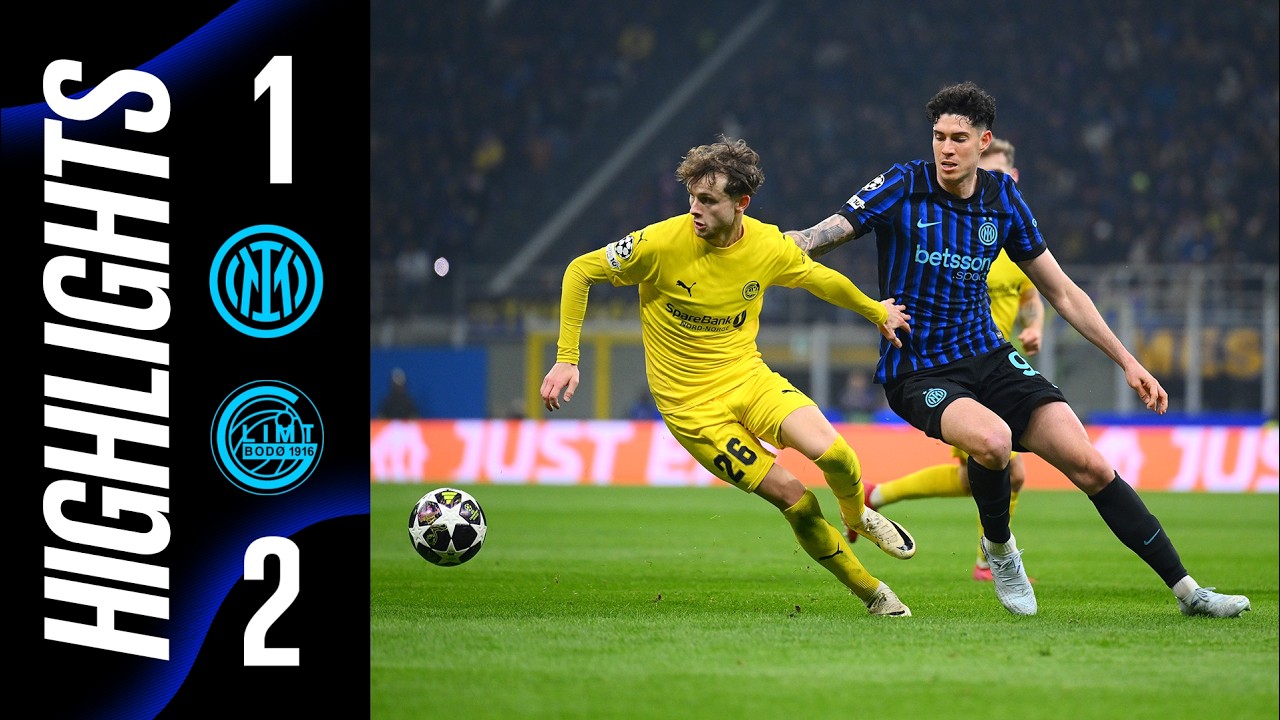 Inter Sconfitta a San Siro: 1-2 contro Bodø/Glimt ⚫🔵