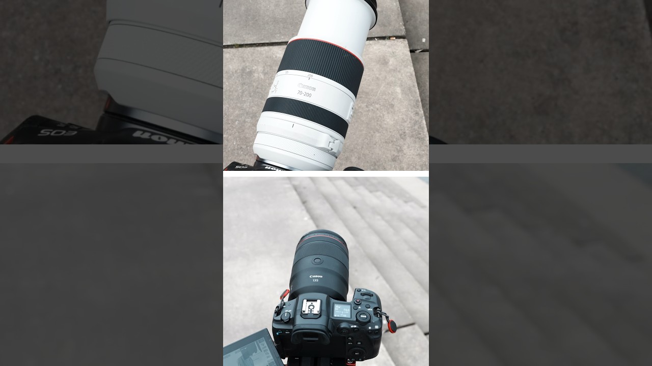 Canon RF 70-200mm f/2.8 vs RF 135mm f/1.8 📷