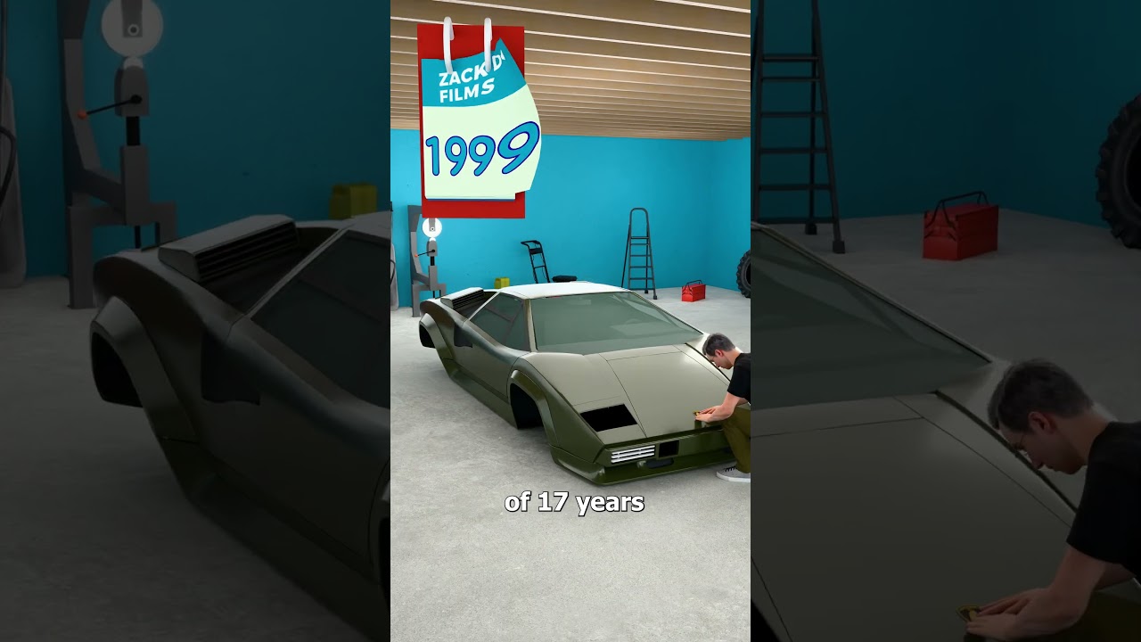Man Builds Underground Supercar Over 17 Years π