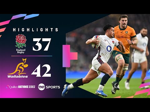 DRAMATIC ENCOUNTER! đż | England 37-42 Australia | Autumn Nations Series Classic Highlights