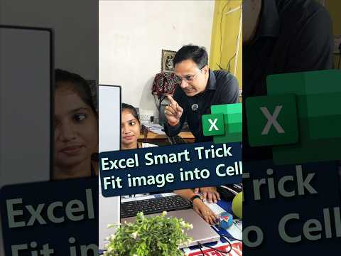 🔥Excel Smart Trick💥Fit Image into cell #shorts #ytshorts #ytviral #excel #msoffice #tricks