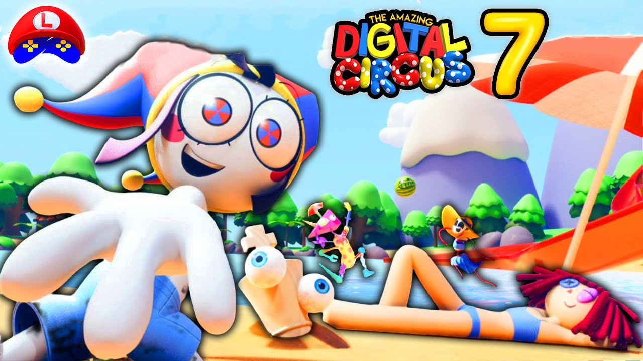 The Amazing Digital Circus Ep 7: Beach & Minigame 🌟