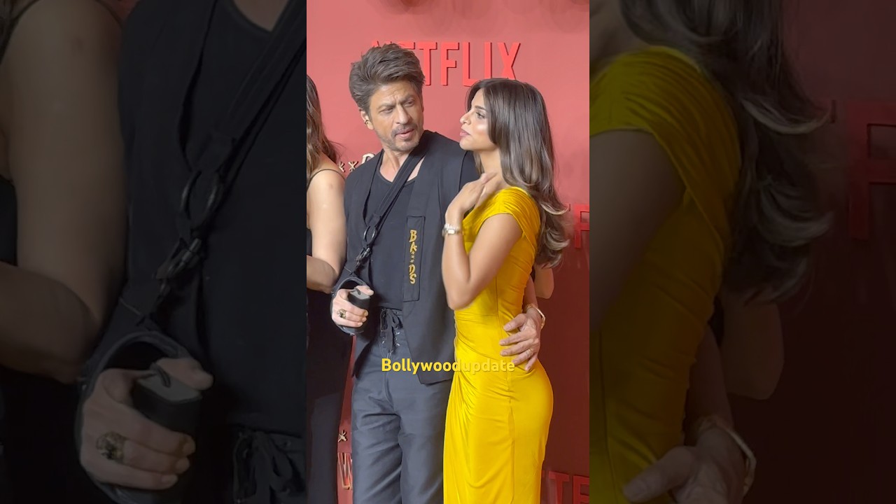 SRK with Daughter Suhana & Son Aryan | Bollywood ❤️