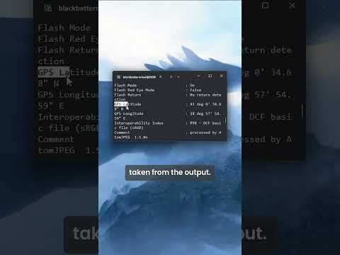image forensics using exiftool #cybersecurity #linux #cyber #hacker #tech #ctf #pentesting