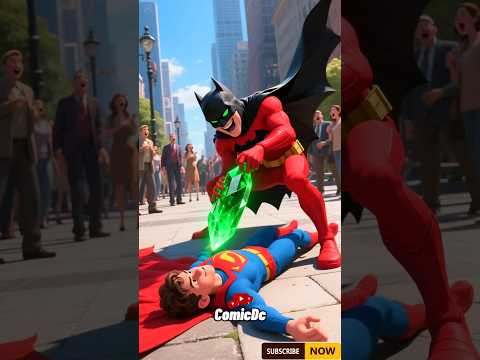 Goku Avenges Superman: Epic Battle vs Batman! 💥 #shorts #feedshorts