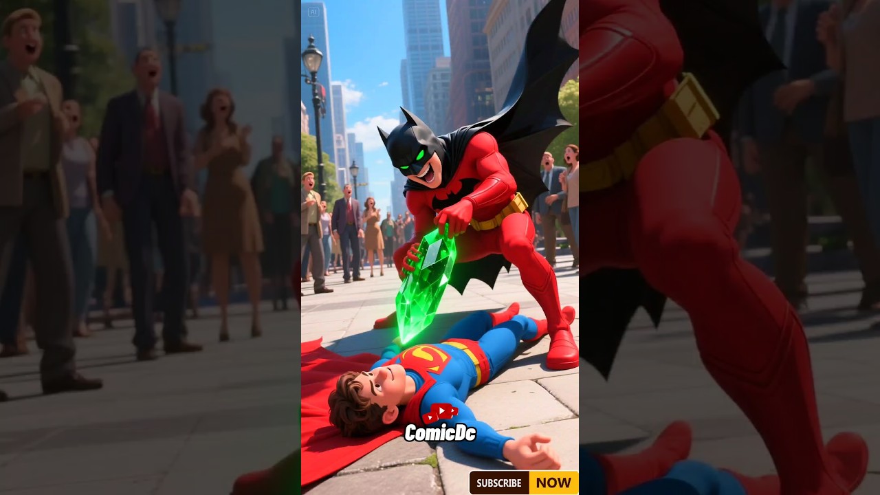 Goku Battles Batman to Save Superman! π₯