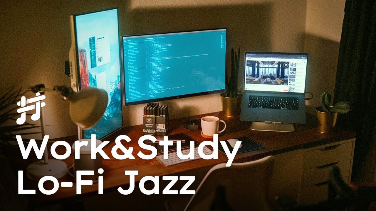 Work & Study Lofi Jazz - Relaxing Smooth Background Music for Focus and Coding