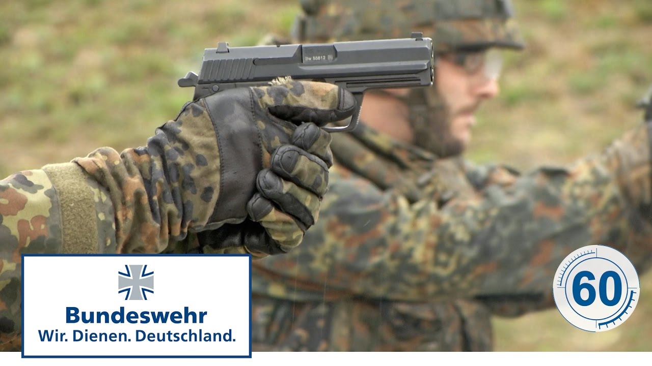 60 Bundeswehr Pistole P8 in 60 Sekunden 🔫