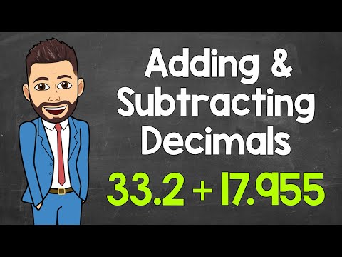 How to Add and Subtract Decimals | Math with Mr. J