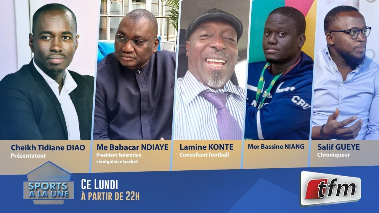 TFM LIVE : Sports à la Une avec Cheikh Tidiane Diaho et son équipe - 3 novembre 2025