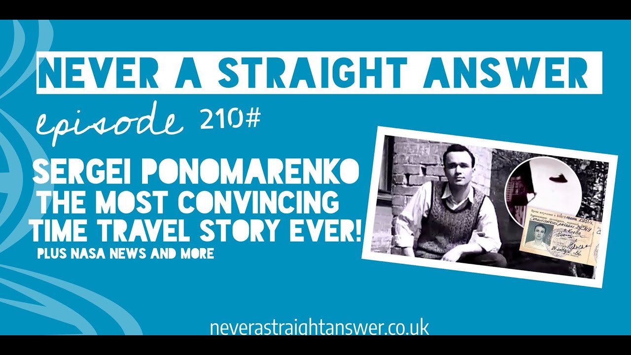 Sergei Ponomarenko's Incredible Time Travel Story ✨