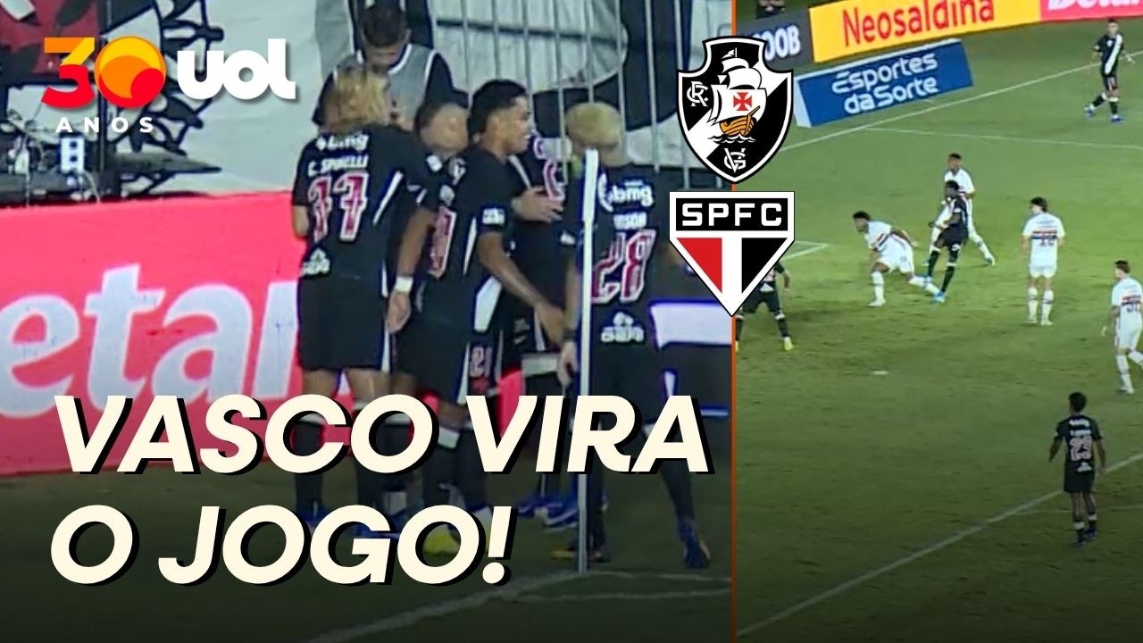 Vasco vira jogo com gol de Gómez em São Januário ⚽