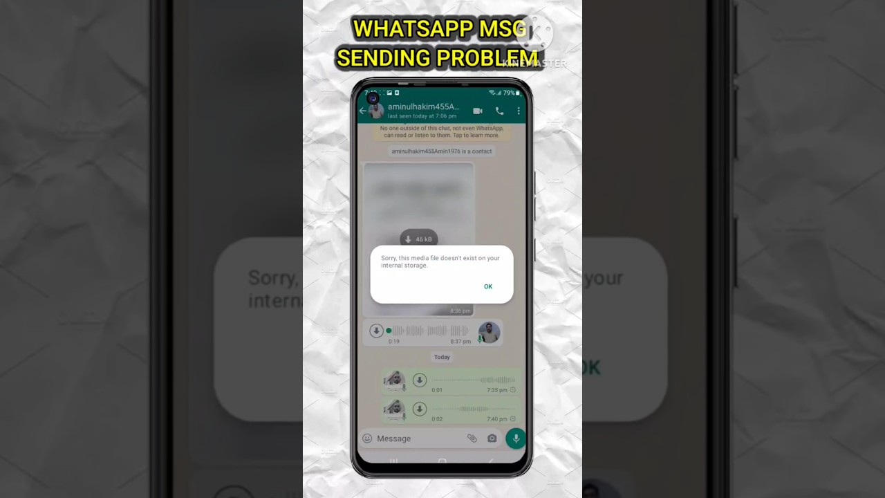 Media File Missing on Internal Storage 📁