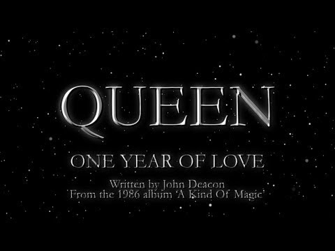 Queen - One Year Of Love (Lyric Video) 🎶