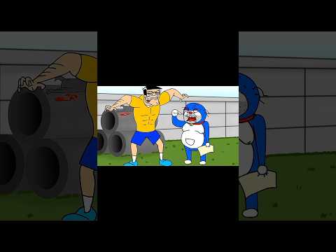 Doraemon Tập Luyện Thể Hình Cho Nobita #hoathinh #doraemon #hoạthình