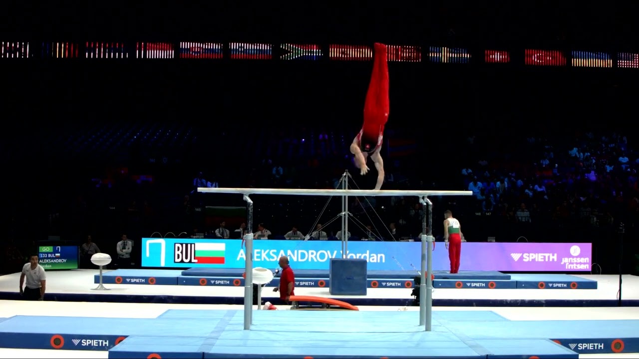 Seifert Noe π¨π Shines in Parallel Bars at 2023 Artistic Worlds in Antwerp