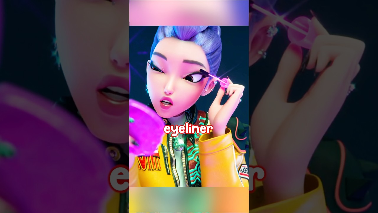 K‑Pop Demon Hunters: Mind-Blowing Eyeliner Detail 😮