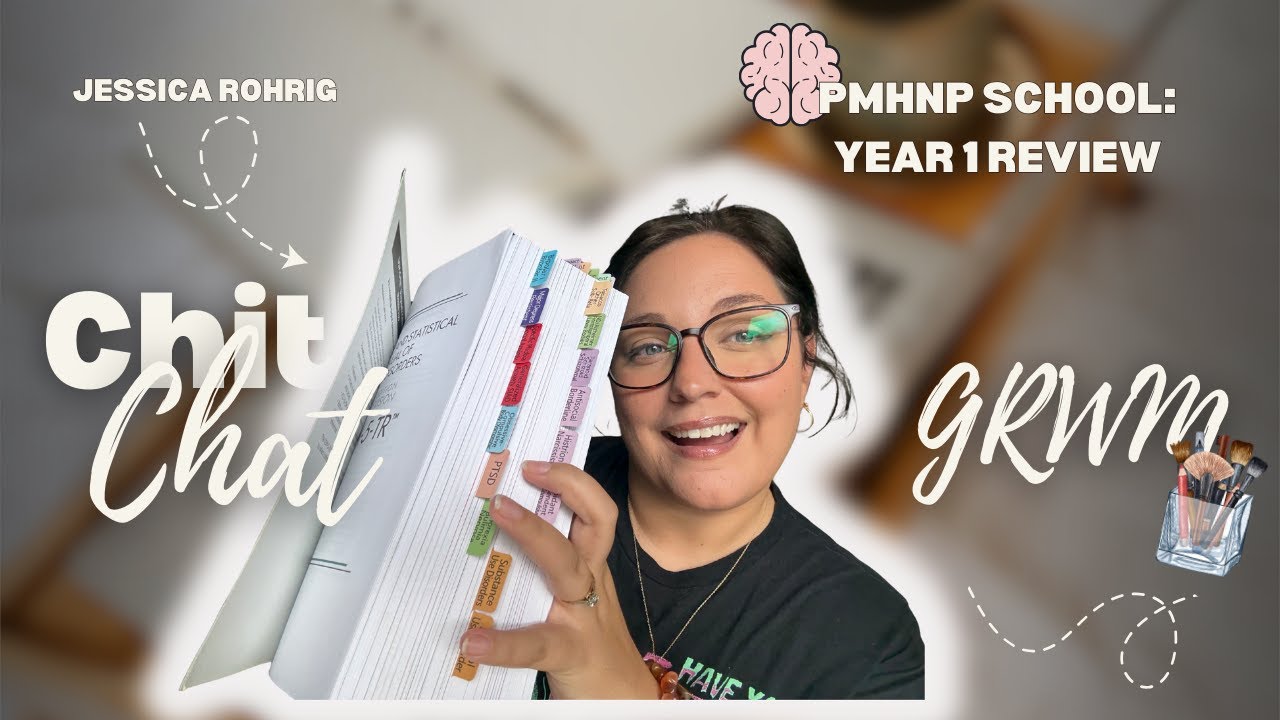 Psych NP Student Year 1 Breakdown | Classes, Struggles, and Tips 📚 GRWM 💄