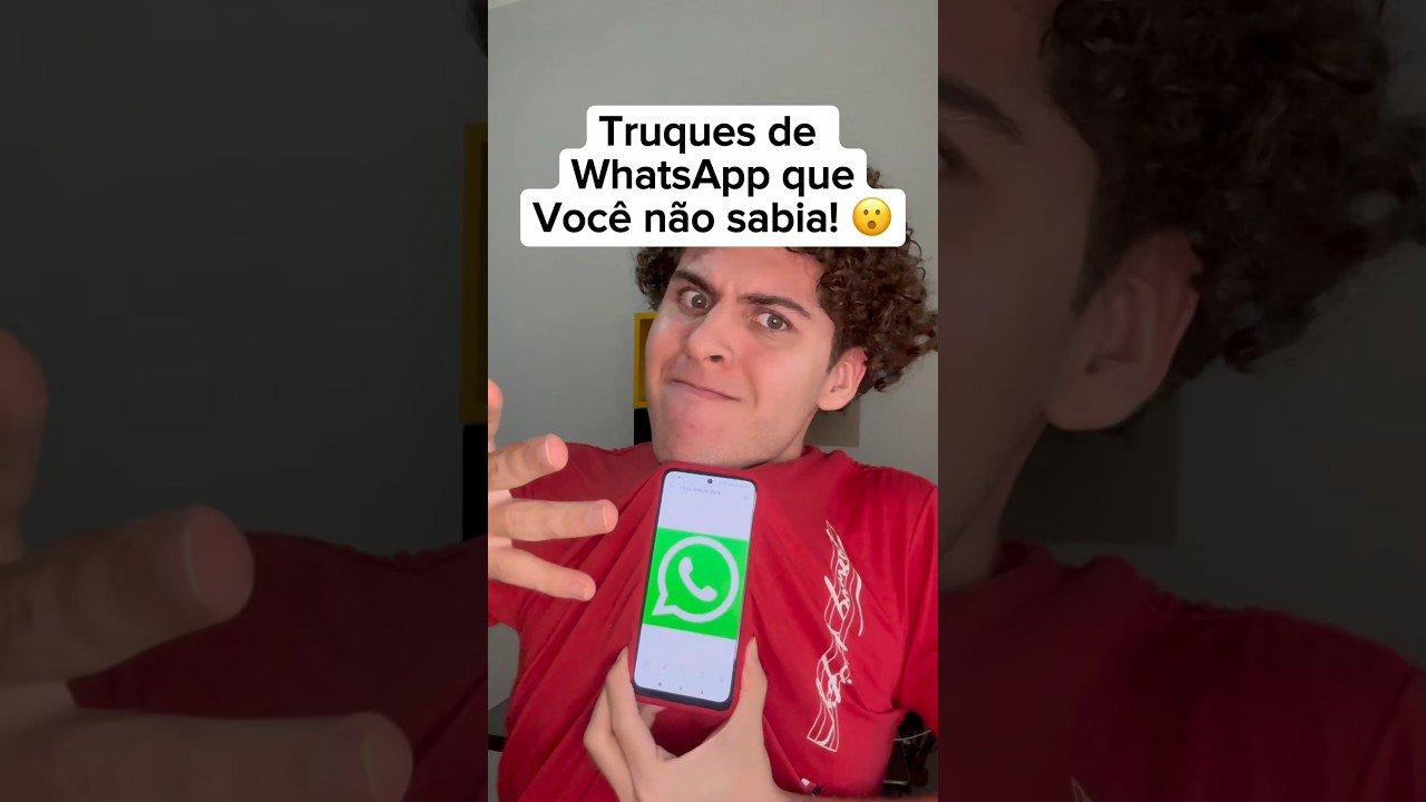 3 Truques absurdos do WhatsApp que você não sabia!