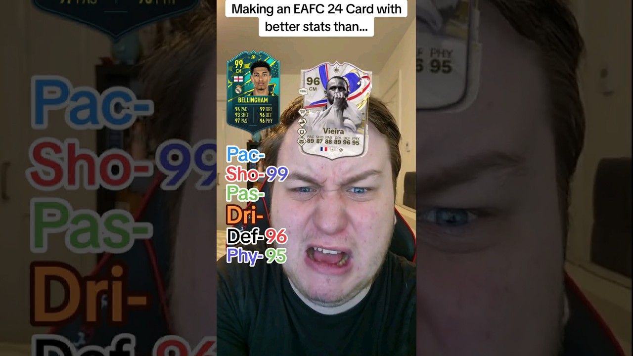 Create a Better EAFC 24 Card Than 99 Bellingham β½