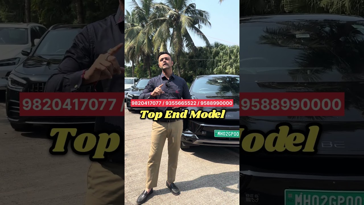 Exclusive 2025 Mahindra BE6 Pack 3 β Only 1,000 km Driven, Available in India! π