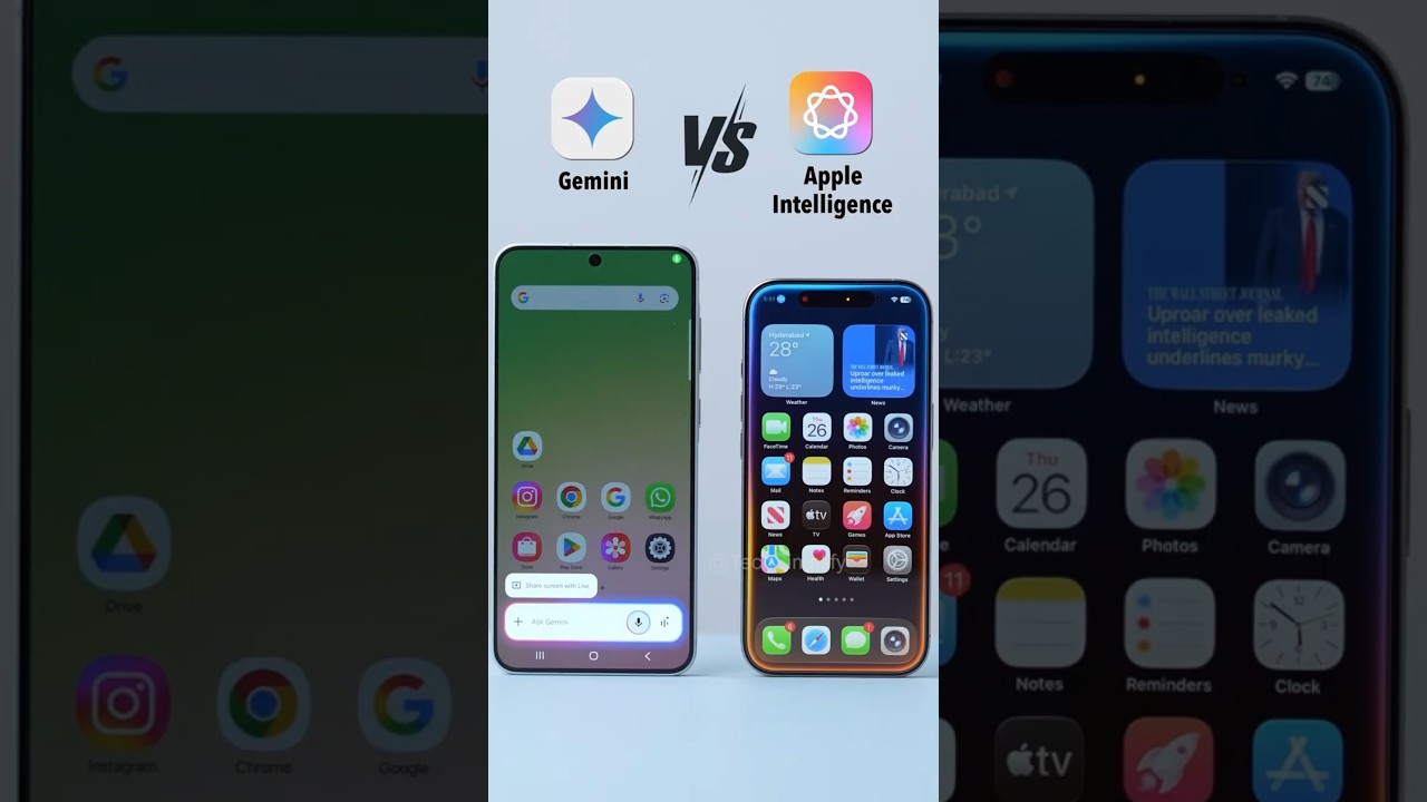 I Tested Gemini and Apple Intelligence Here's What Happened