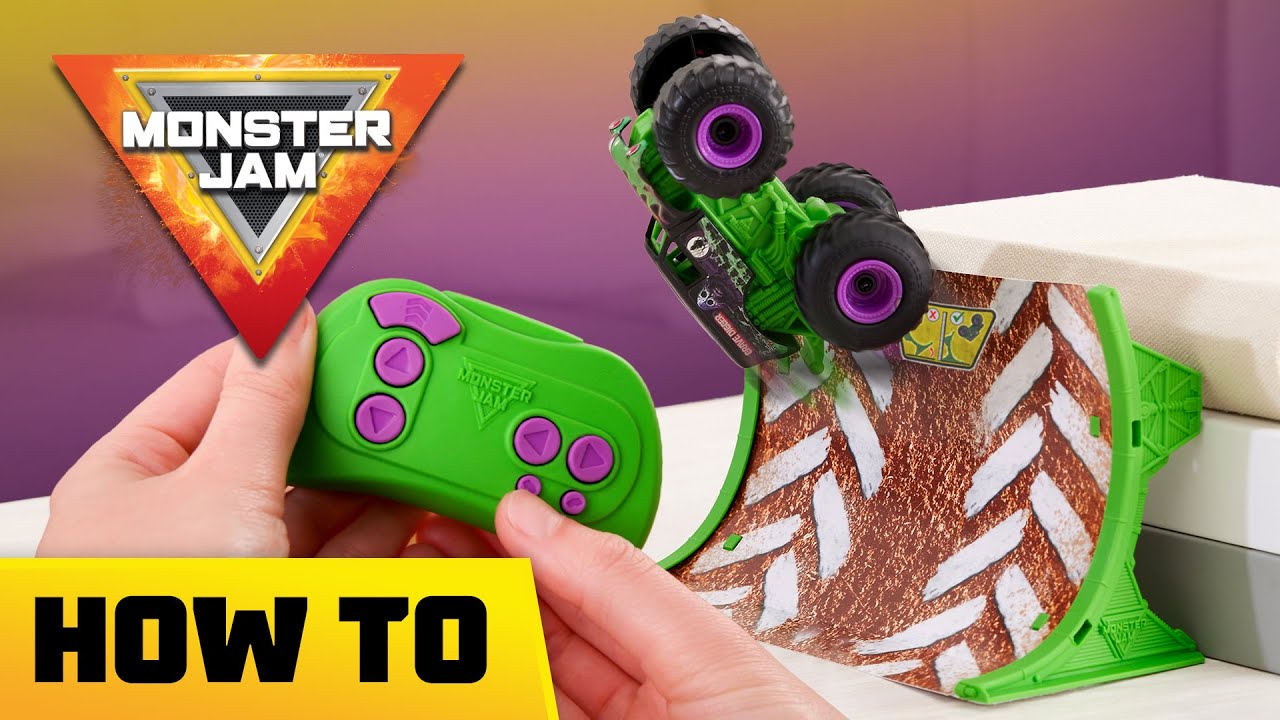 How to Do Epic Monster Jam Stunts with 1:64 Grave Digger RC!