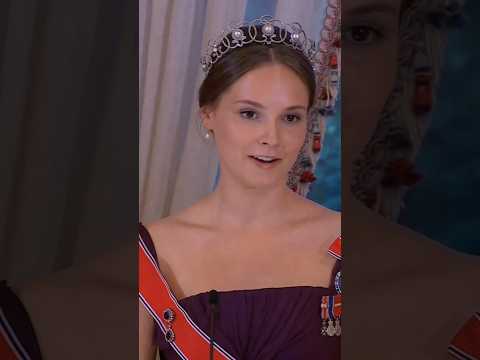 The speech of Princess Ingrid Alexandra of norway 🇩🇰 during her birthday gala. #royals #norway
