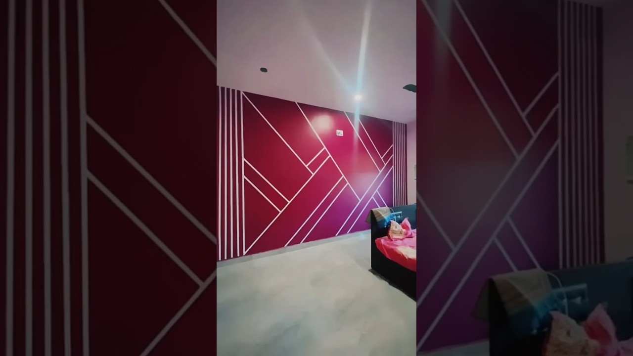 Texture & Masking Tape Wall Art π¨