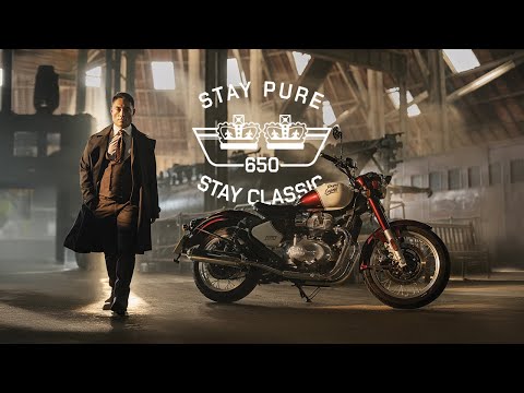 The new Royal Enfield Classic 650 twin | Stay Pure, Stay Classic