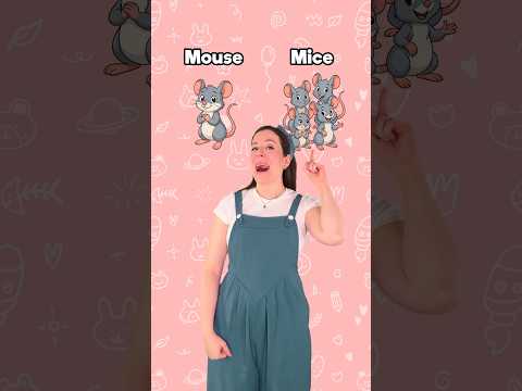 Les pluriels irréguliers en anglais 🇬🇧 #apprendre #enfants #débutant #vocabulaire #english