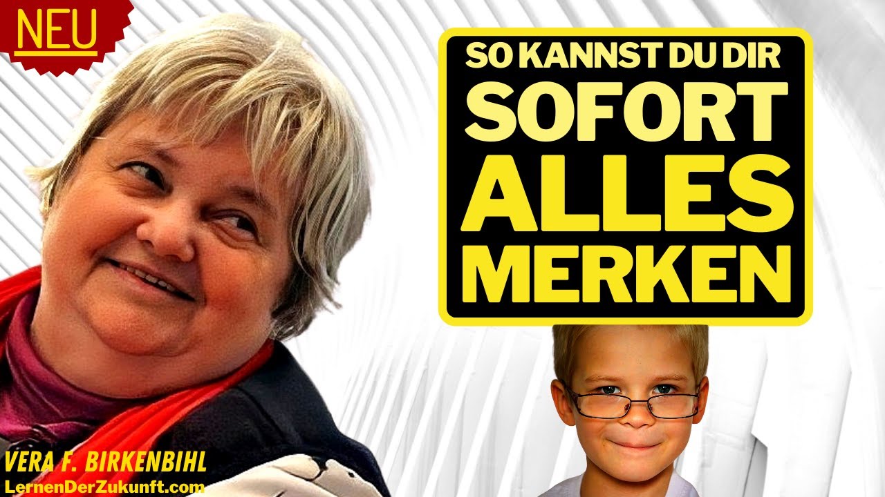 Gedächtnis verbessern & Gehirn-gerecht lernen – Top Tipps von Vera F. Birkenbihl 🧠