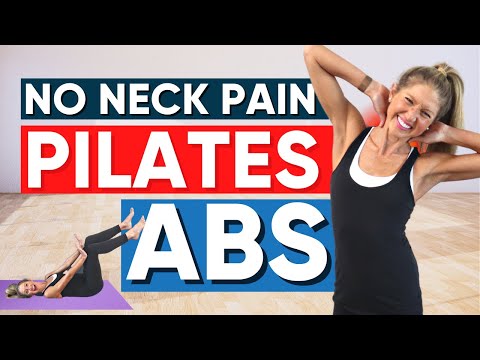 No Neck Pain Pilates Abs Workout (12 minutes!)