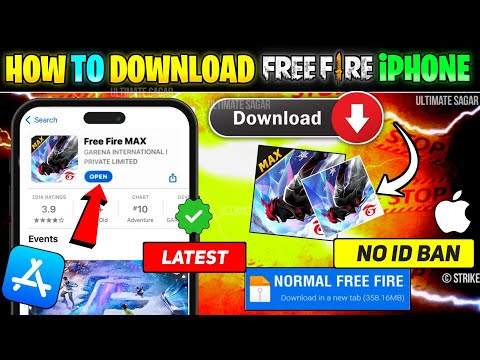 iPhone Me Free Fire Kaise Download Kare 💯| How To Download Free Fire In iPhone || Free Fire Download