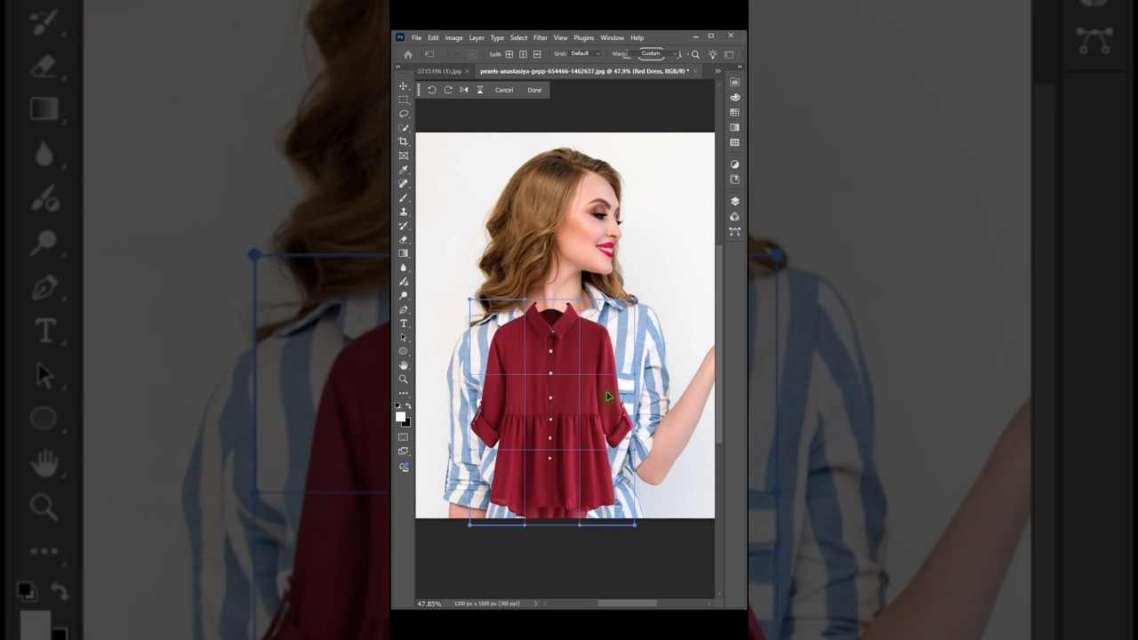 Photoshop Shorts: Swap Clothes with Generative Fill 👚