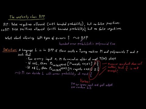 The Complexity Class BPP