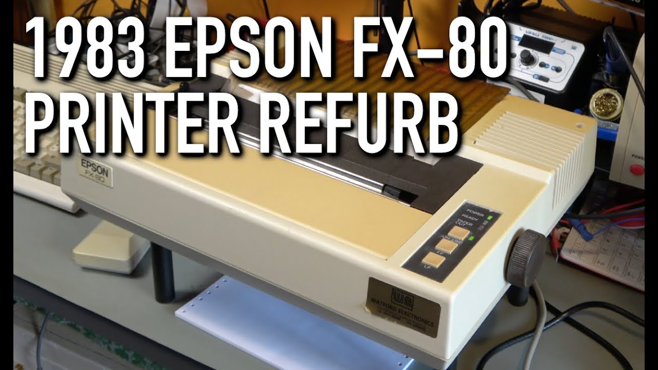 Refurbished Epson FX80 Dot Matrix Printer – Reliable & Affordable 🖨️