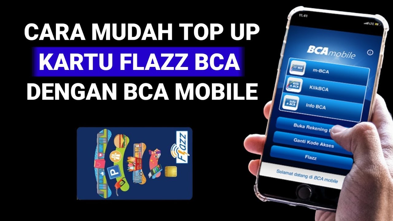 Cara Mudah Top Up Kartu Flazz BCA Pakai HP 📱