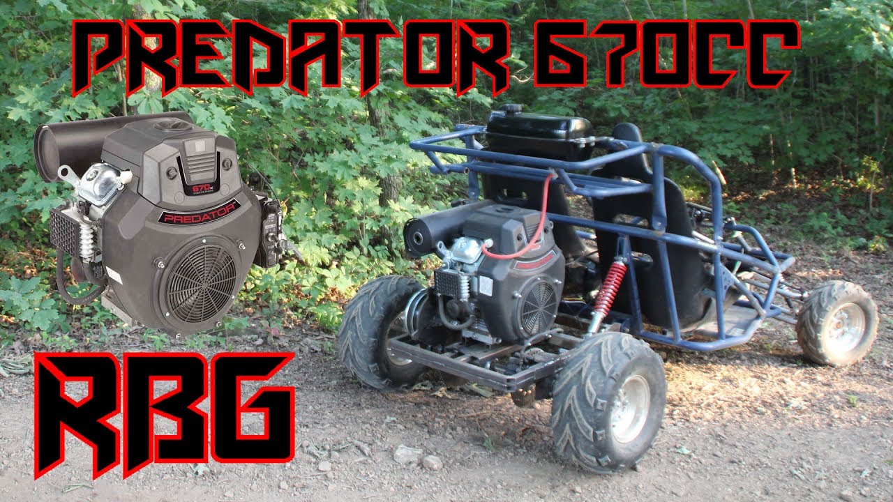 Predator 670cc Yerfdog Spiderbox First Ride 🏁