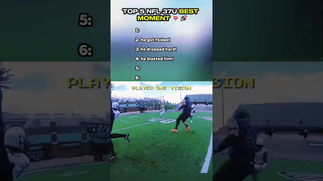 top 5 🔥 Top 5 NFL Football Moments You Can't Miss! #NFL #ViralVideo