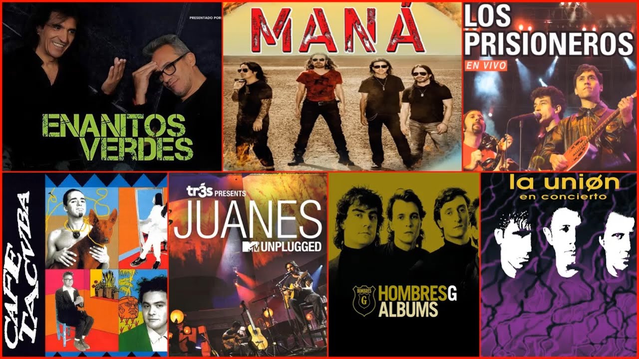 Lo Mejor del Rock en Español de los 80 y 90: Maná, Hombres G, Soda Stereo, Enanitos Verdes y Más