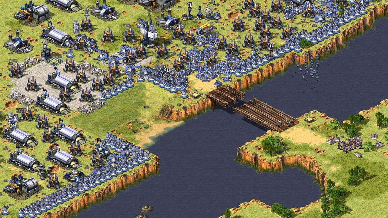 Red Alert 2: 7v1 AI Challenge & Prism Tank Battle π