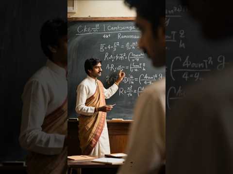 El genio que descifrĂł el infinito âžď¸đ§ : Srinivasa Ramanujan #shorts