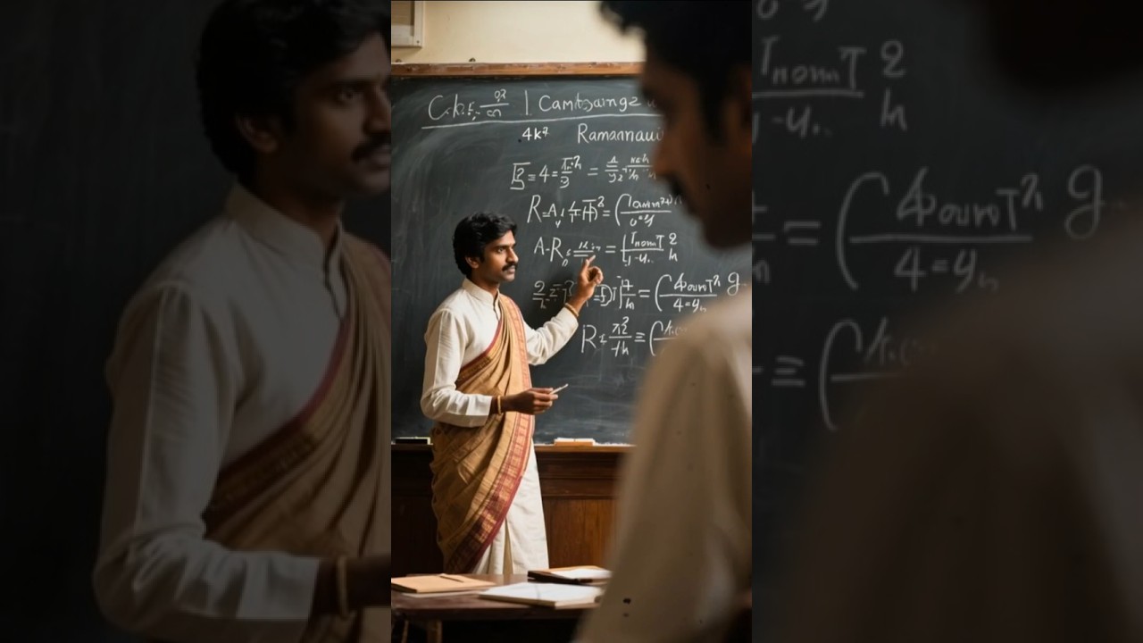 Srinivasa Ramanujan: El genio que descifró el infinito ♾️🧠